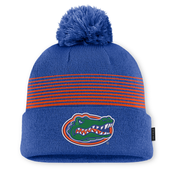 Unisex Jordan Brand Royal Florida Gators 2026 On-Field Cuffed Knit Hat with Pom
