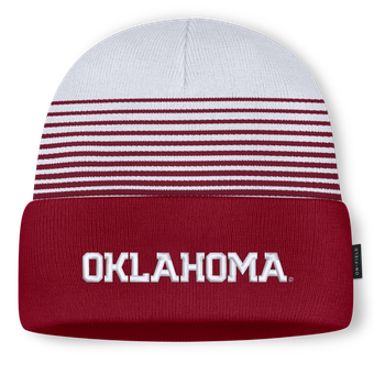 Unisex Jordan Brand Crimson/White Oklahoma Sooners On-Field Utility Knit Hat