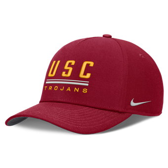Men's Nike  Cardinal USC Trojans 2026 Sideline Dri-FIT Rise Adjustable Hat
