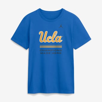 Men's Jordan Brand Blue UCLA Bruins 2026 Sideline Dri-FIT T-Shirt