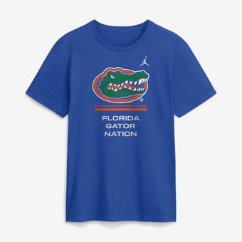 Men's Jordan Brand Royal Florida Gators 2026 Sideline Dri-FIT T-Shirt