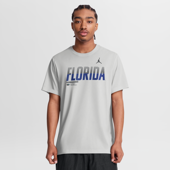 Men's Jordan Brand Gray Florida Gators Sideline Legend Dri-FIT T-Shirt
