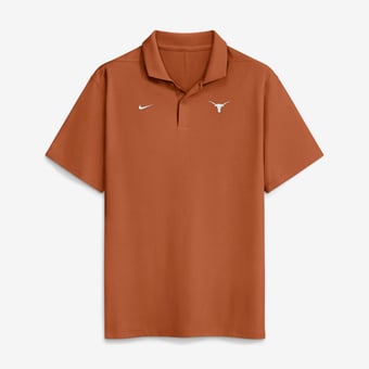Men's Nike Texas Orange Texas Longhorns Primetime Victory Plus Dri-FIT Polo