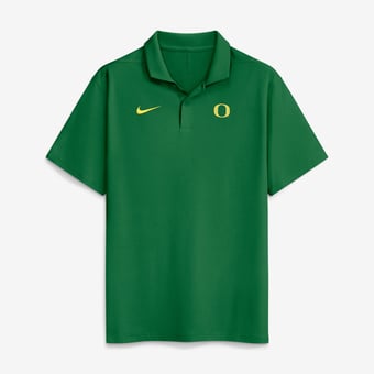 Men's Nike Green Oregon Ducks Primetime Victory Plus Dri-FIT Polo