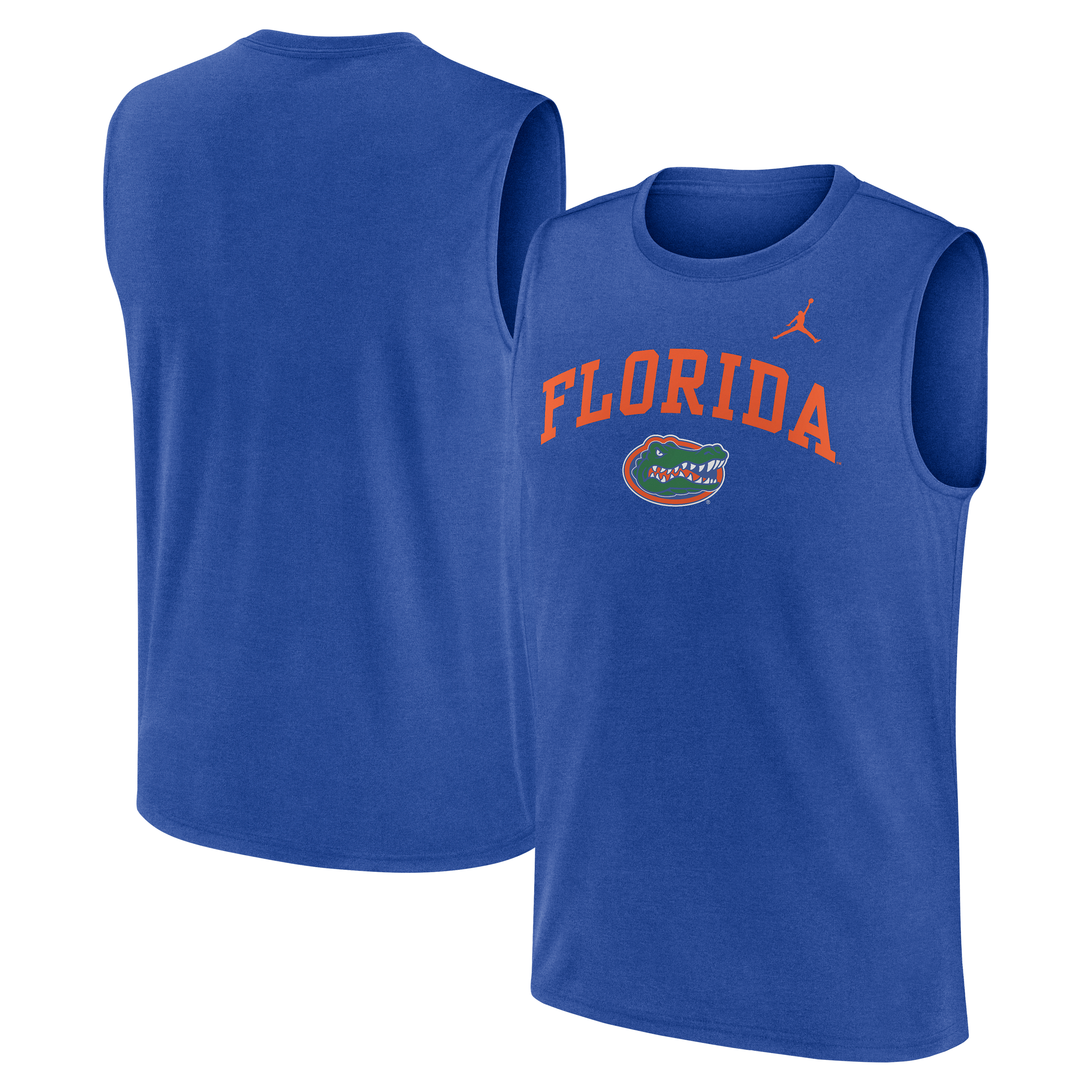 Men's Jordan Brand Royal Florida Gators Primetime Legend Arch Dri-FIT Muscle Tank Top