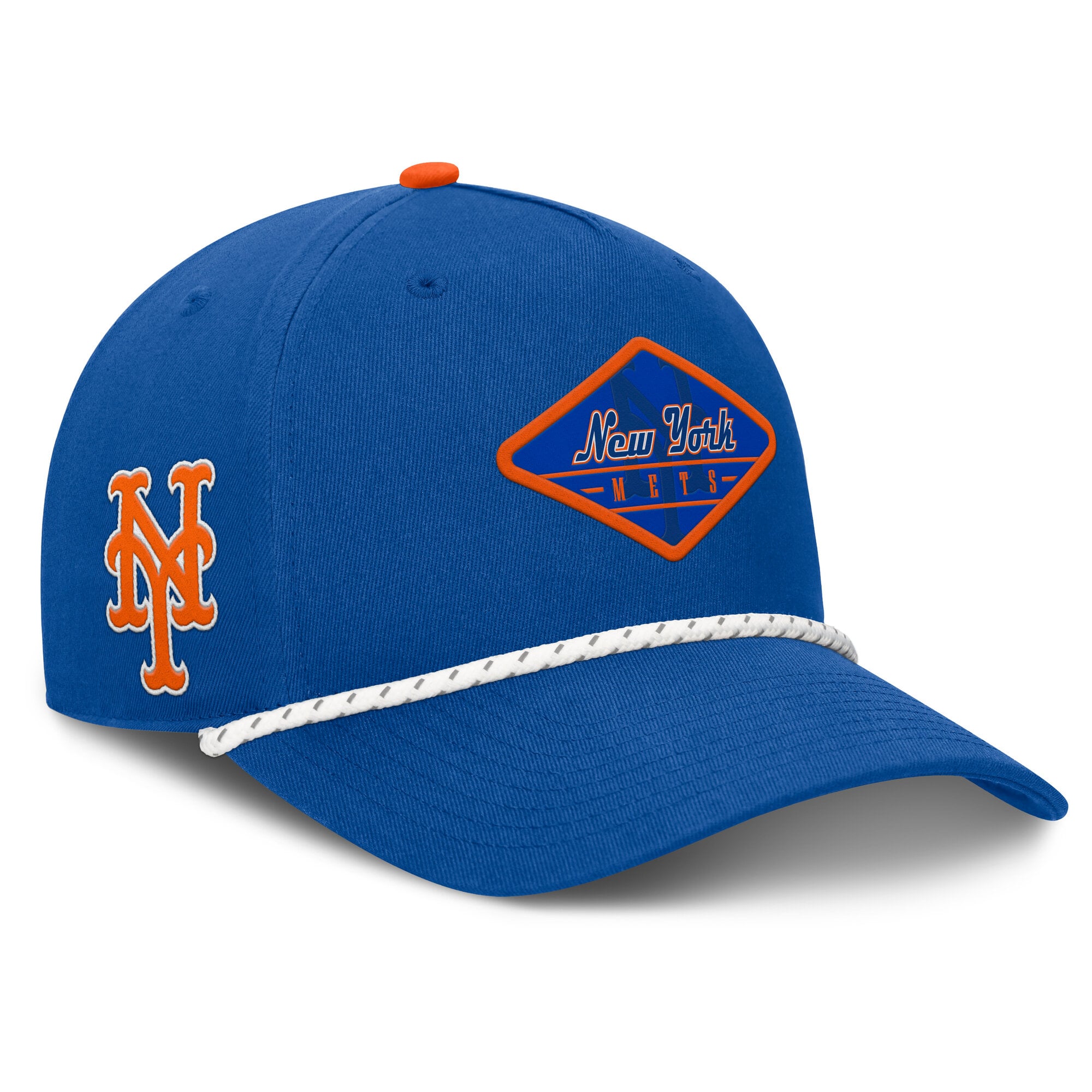 Men's Fanatics  Royal New York Mets Two-Seam Adjustable Hat
