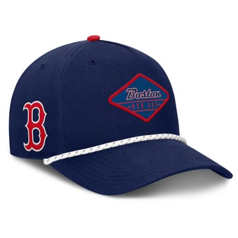 Men's Fanatics  Navy Boston Red Sox Two-Seam Adjustable Hat