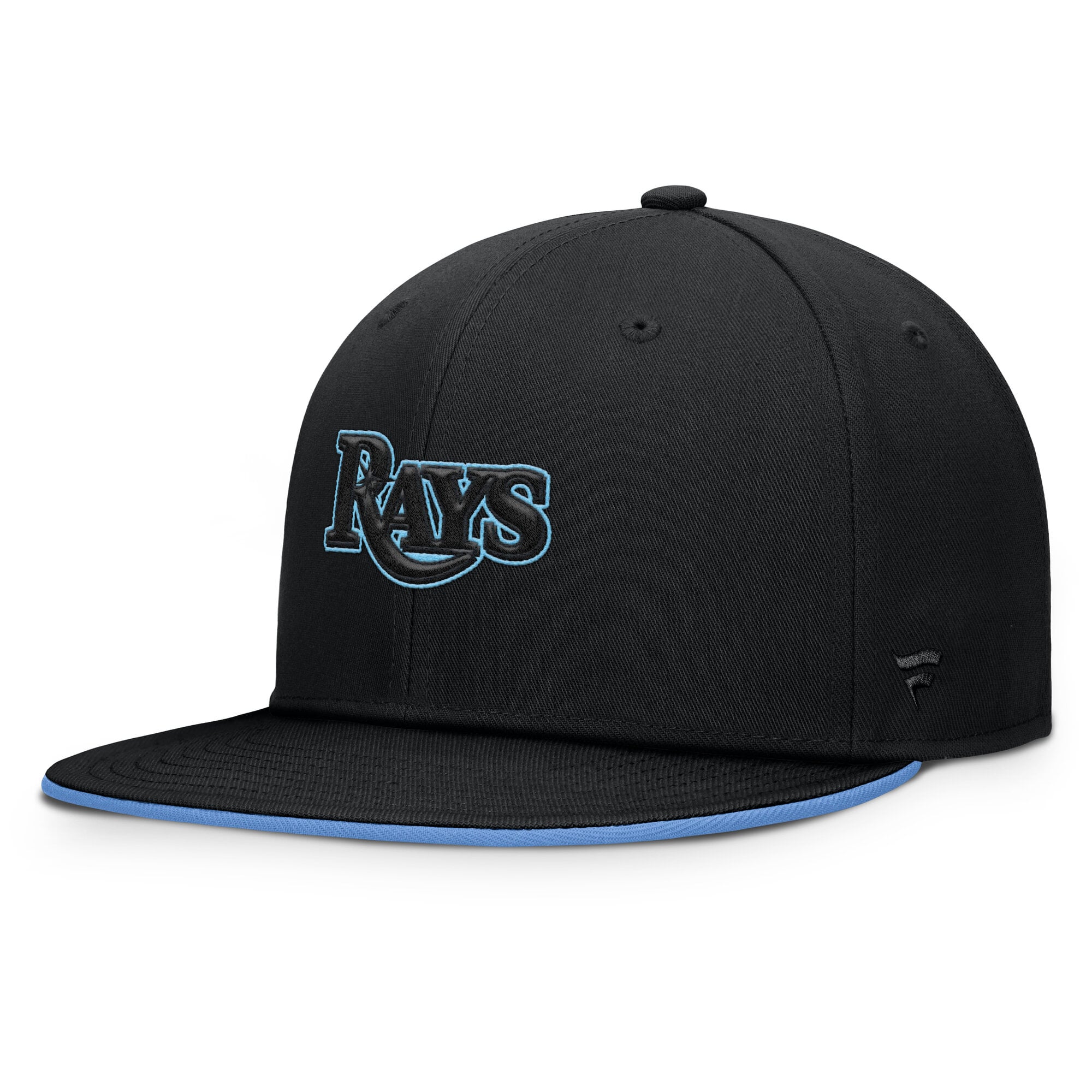 Men's Fanatics  Black Tampa Bay Rays Glint Snapback Hat