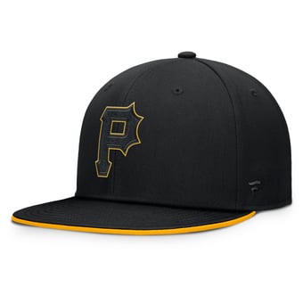 Men's Fanatics  Black Pittsburgh Pirates Glint Snapback Hat