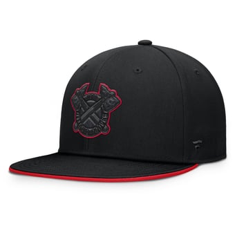 Men's Fanatics  Black Atlanta Braves Glint Snapback Hat