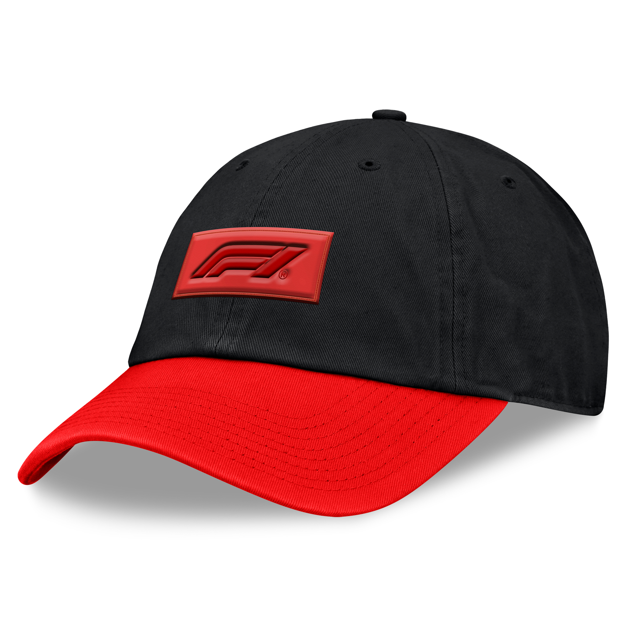 Men's Fanatics Black/Red Formula 1 Impact Adjustable Hat