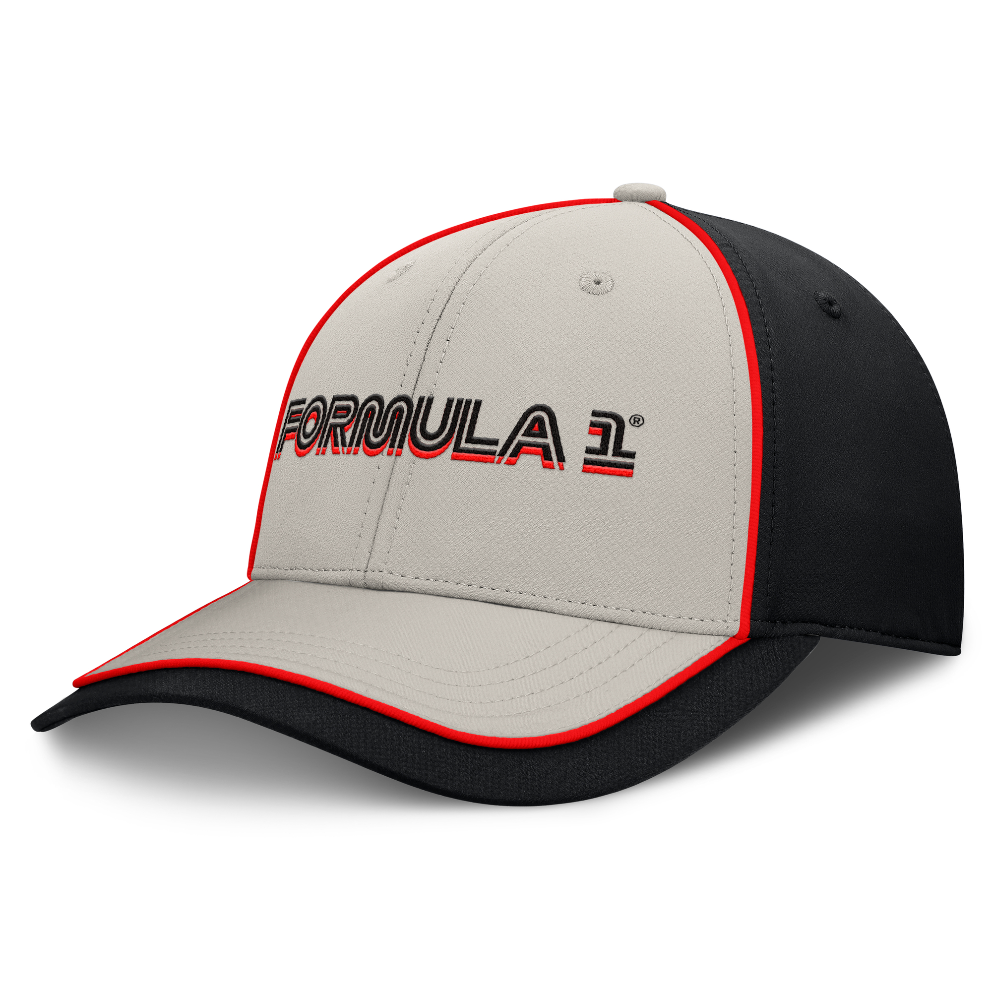 Men's Fanatics Gray/Black Formula 1 Circuit Adjustable Hat