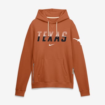Men's Nike Texas Orange Texas Longhorns 2026 Sideline Standard Issue Dri-FIT Hoodie