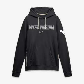 Men's Nike Black West Virginia Mountaineers 2026 Sideline Standard Issue Dri-FIT Hoodie