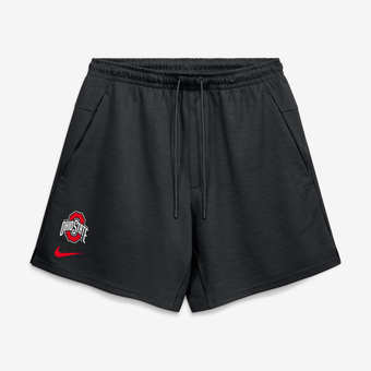 Men's Nike Black Ohio State Buckeyes Premium Performance Dri-FIT Shorts