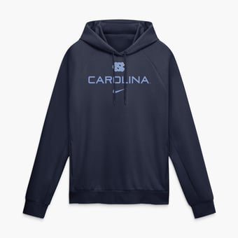 Men's Nike Navy North Carolina Tar Heels Premium Performance Raglan Dri-FIT Hoodie