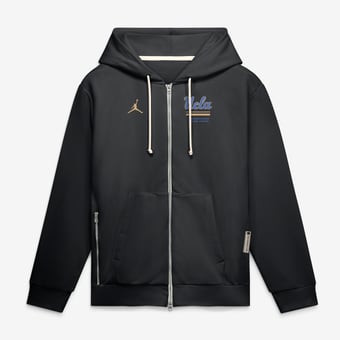 Men's Jordan Brand  Black UCLA Bruins 2026 Sideline Standard Issue Dri-FIT Full-Zip Hoodie