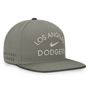 Men's Nike Olive Los Angeles Dodgers Pro Dri-FIT Snapback Hat