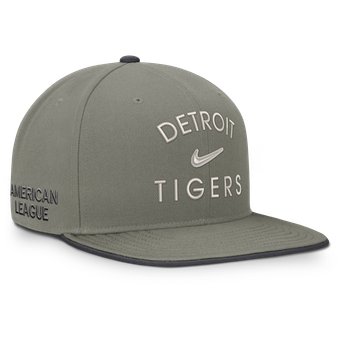 Men's Nike Olive Detroit Tigers Pro Dri-FIT Snapback Hat