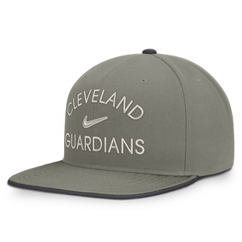 Men's Nike Olive Cleveland Guardians Pro Dri-FIT Snapback Hat