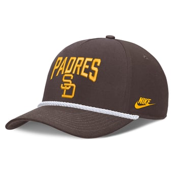 Men's Nike  Brown San Diego Padres Cooperstown Rise Adjustable Hat