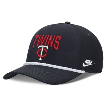 Men's Nike  Navy Minnesota Twins Cooperstown Rise Adjustable Hat
