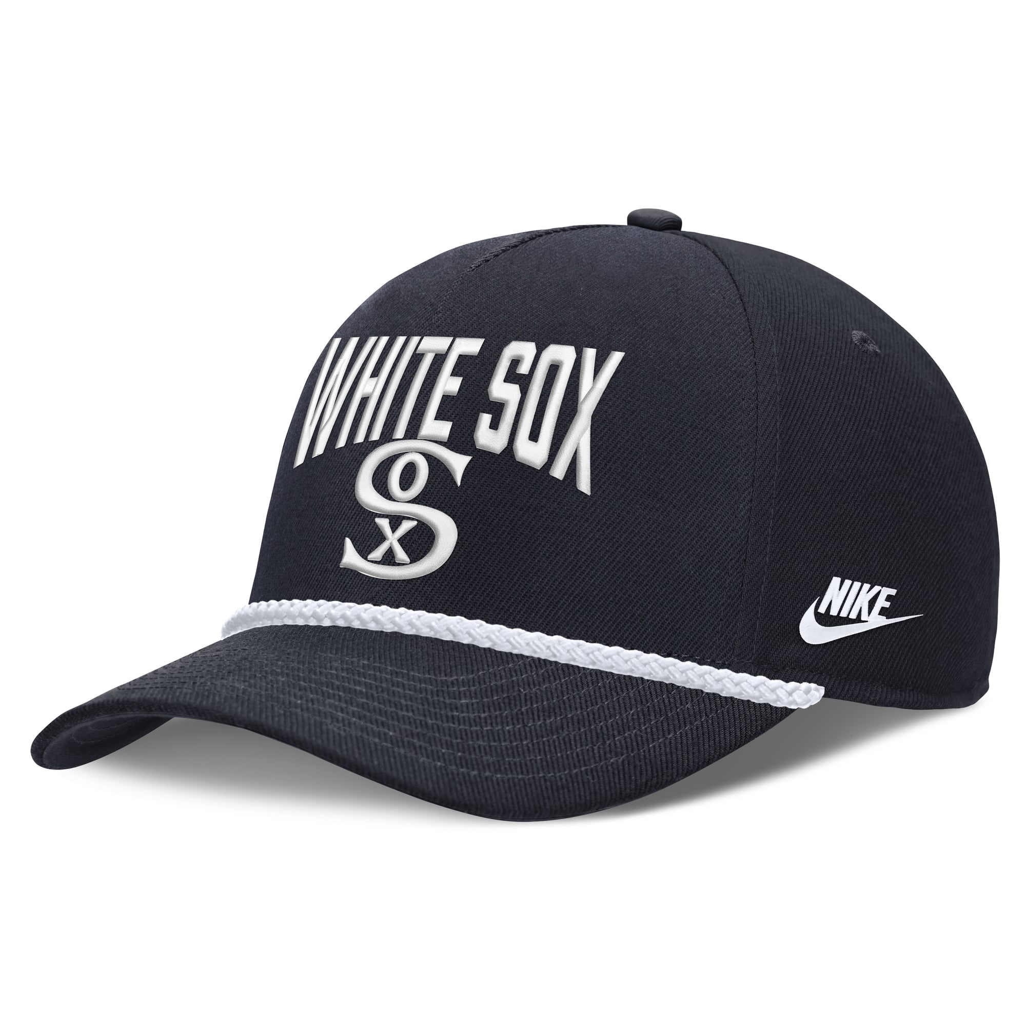 Men's Nike  Navy Chicago White Sox Cooperstown Rise Adjustable Hat