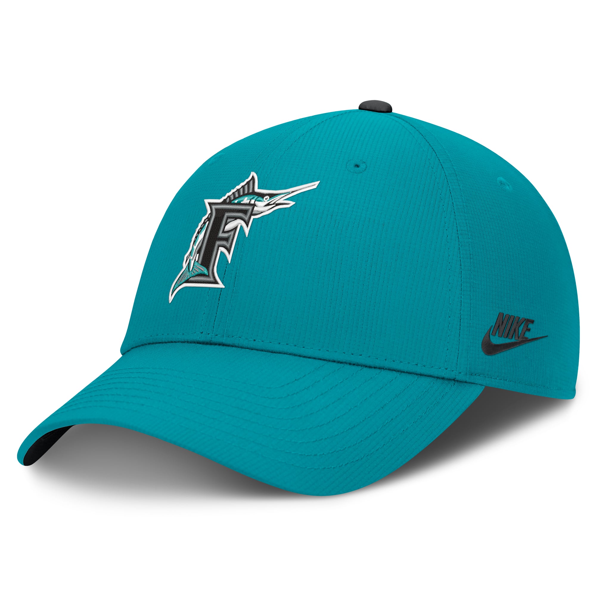 Men's Nike Teal Florida Marlins Cooperstown Collection Club Dri-FIT Adjustable Hat