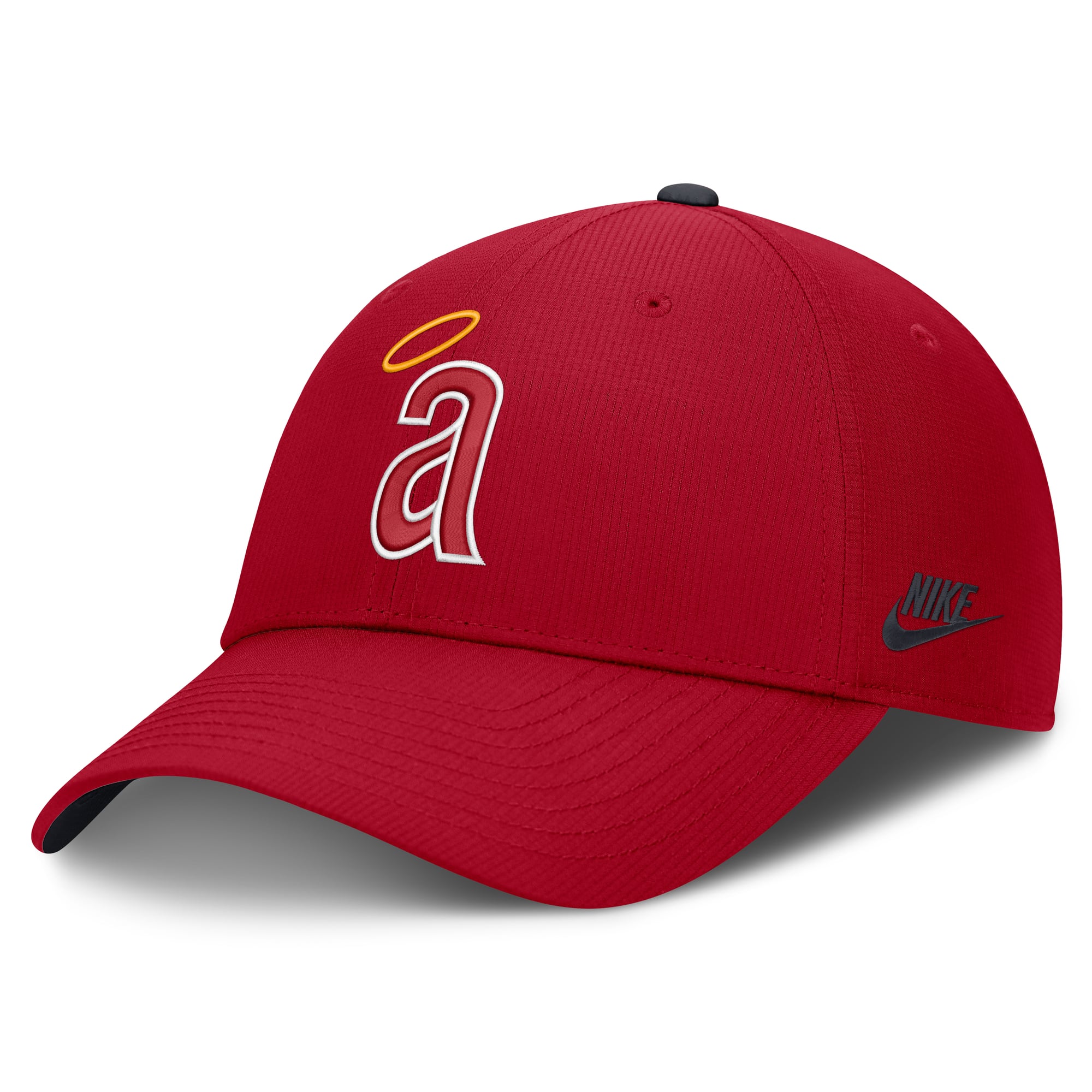 Men's Nike Red California Angels Cooperstown Collection Club Dri-FIT Adjustable Hat