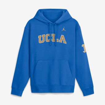 Men's Jordan Brand  Blue UCLA Bruins 2026 Sideline Club Fleece Hoodie