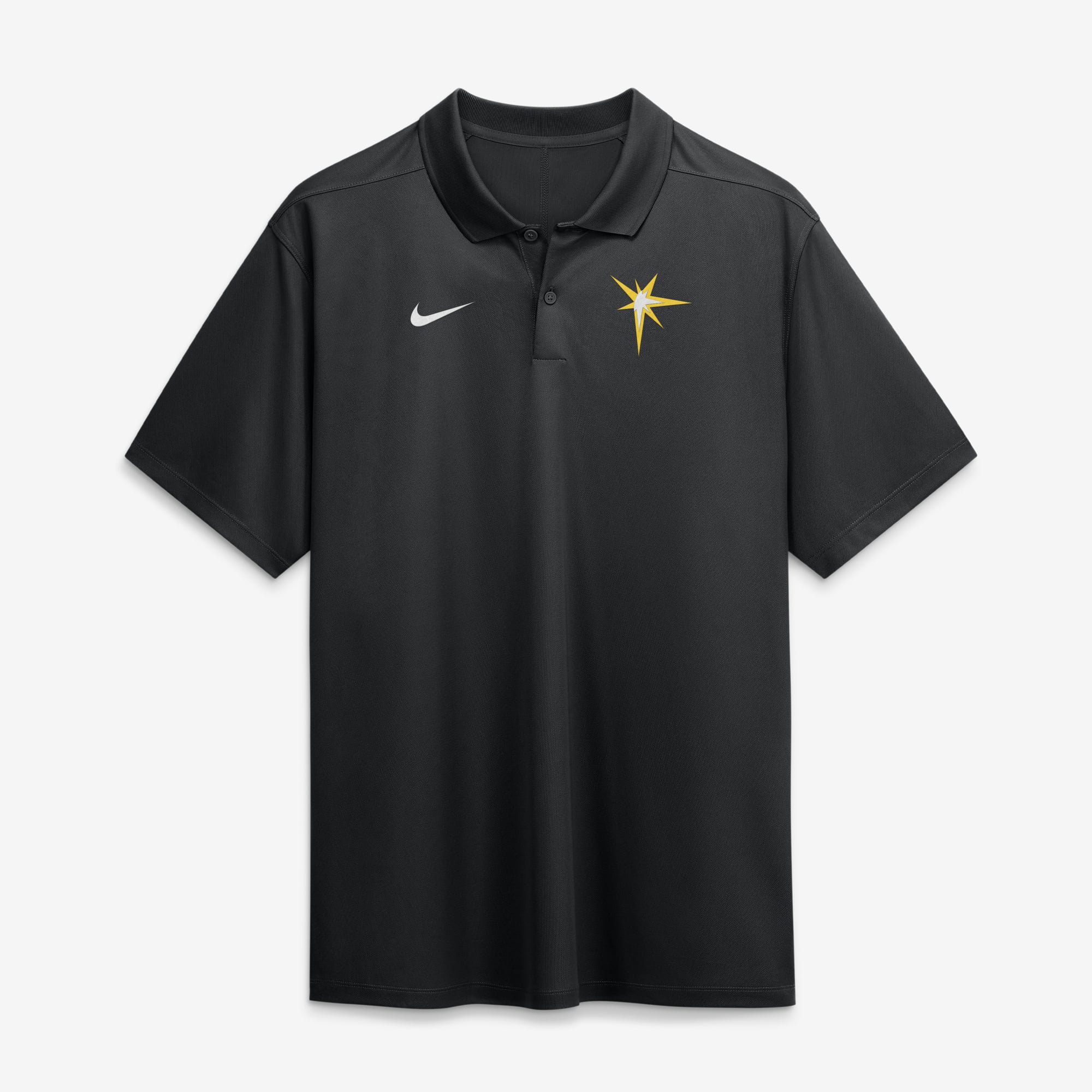 Men's Nike  Black Tampa Bay Rays Dri-FIT Victory Polo
