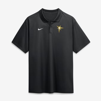 Men's Nike  Black Tampa Bay Rays Dri-FIT Victory Polo