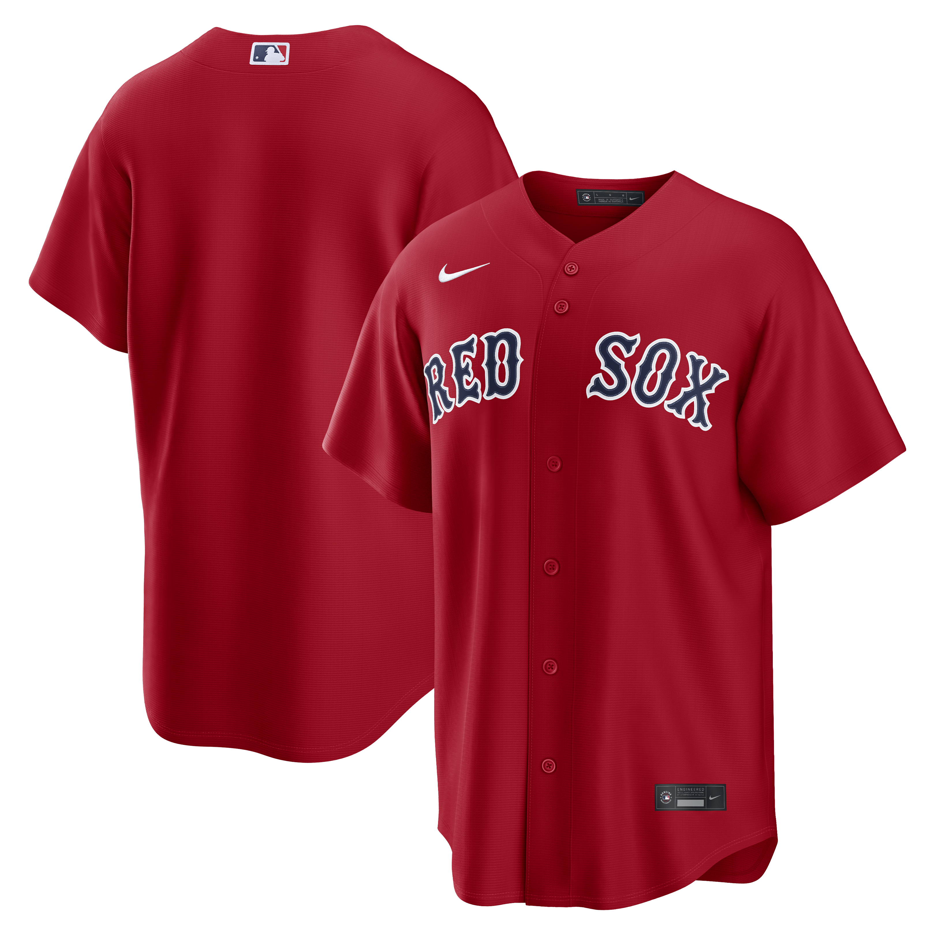 Men's Nike Red Boston Red Sox Alternate Replica Jersey