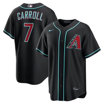Men's Nike Corbin Carroll Black Arizona Diamondbacks Alternate Replica Jersey