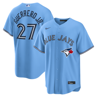 Men's Nike Vladimir Guerrero Jr. Light Blue Toronto Blue Jays Replica Jersey