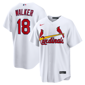 Men's Nike Jordan Walker White St. Louis Cardinals Home Replica Jersey