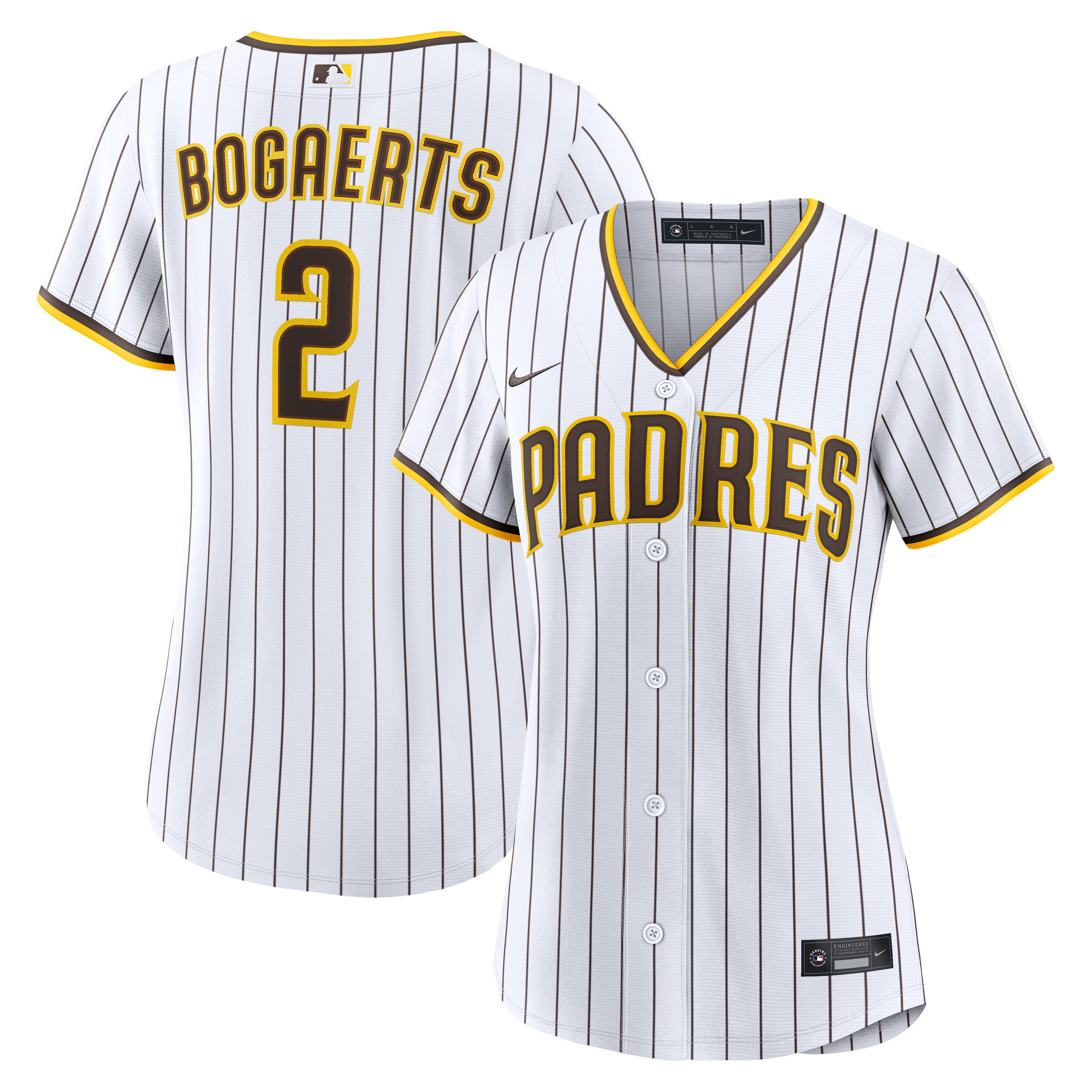Women's Nike Xander Bogaerts White San Diego Padres Home Replica Jersey