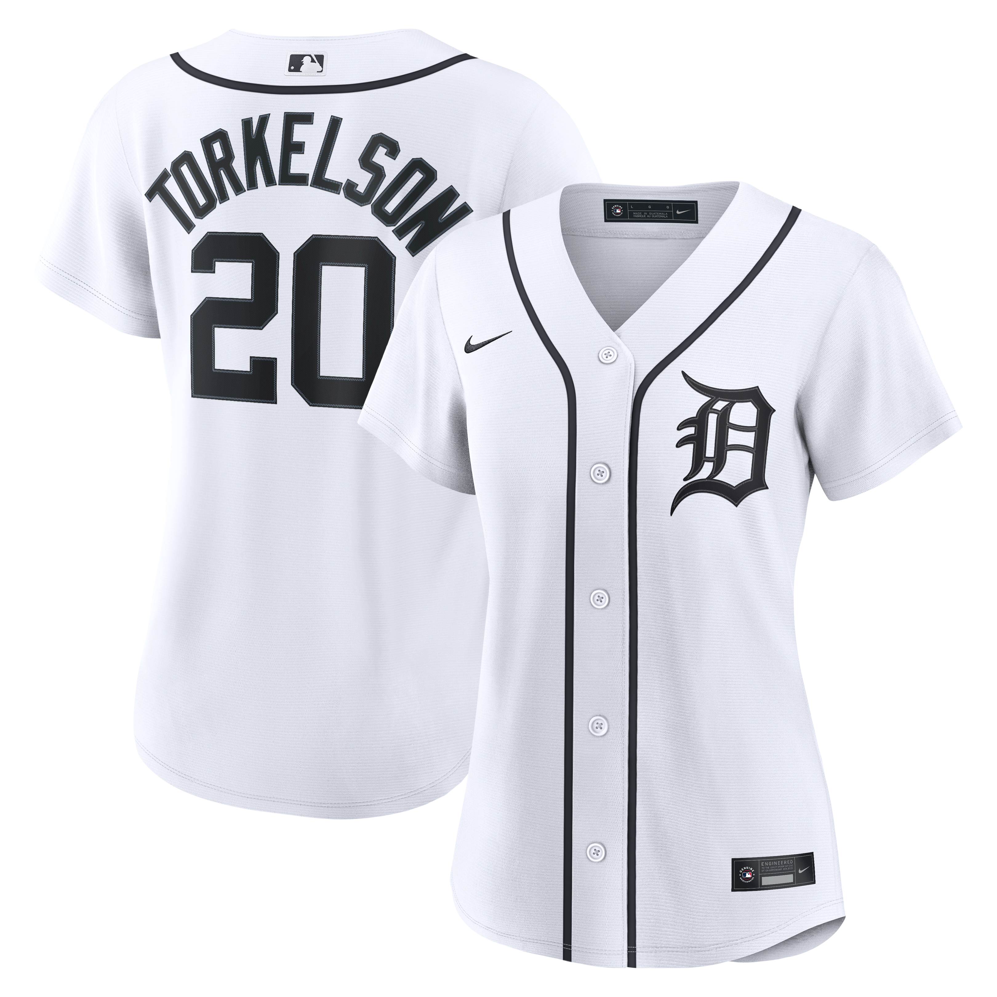 Women's Nike Spencer Torkelson White Detroit Tigers Home Replica Jersey