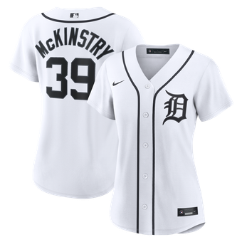 Women's Nike Zach McKinstry White Detroit Tigers Home Replica Jersey