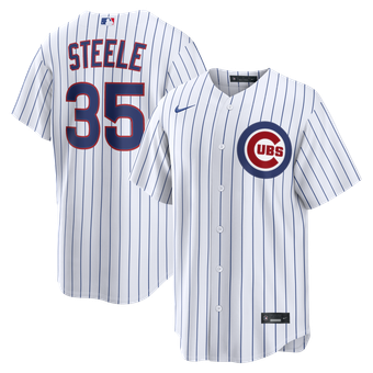 Men's Nike Justin Steele White Chicago Cubs Home Replica Jersey