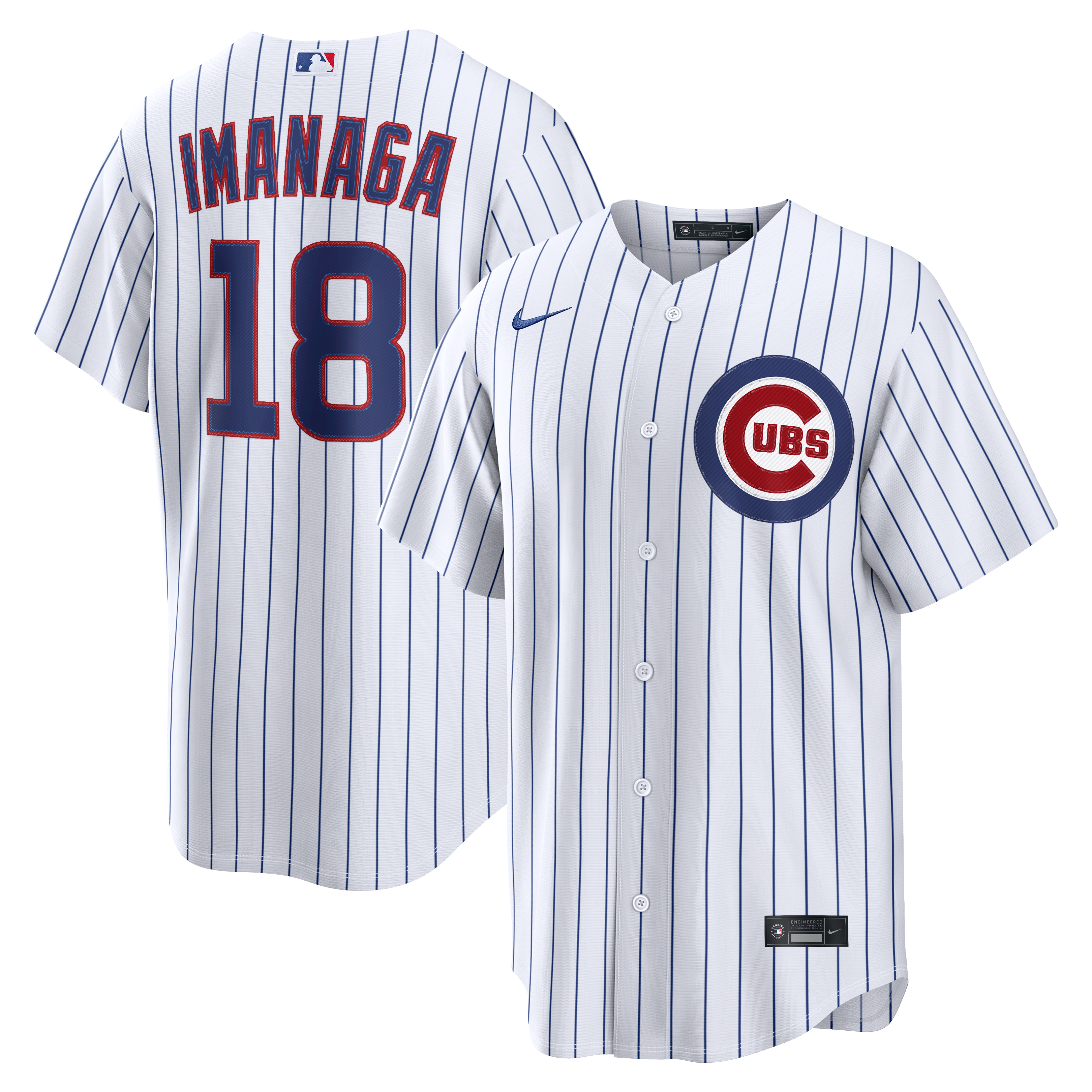 Men's Nike Shota Imanaga White Chicago Cubs Home Replica Jersey
