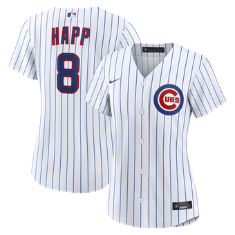 Women's Nike Ian Happ White Chicago Cubs Home Replica Jersey