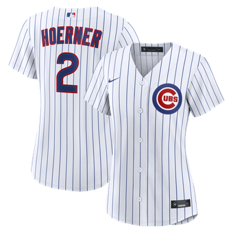 Women's Nike Nico Hoerner White Chicago Cubs Home Replica Jersey