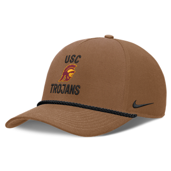 Men's Nike Brown USC Trojans 2026 Military Appreciation Rope Rise Adjustable Hat