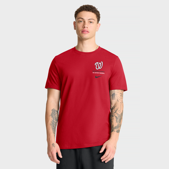 Men's Nike Red Washington Nationals Primetime Inning T-Shirt