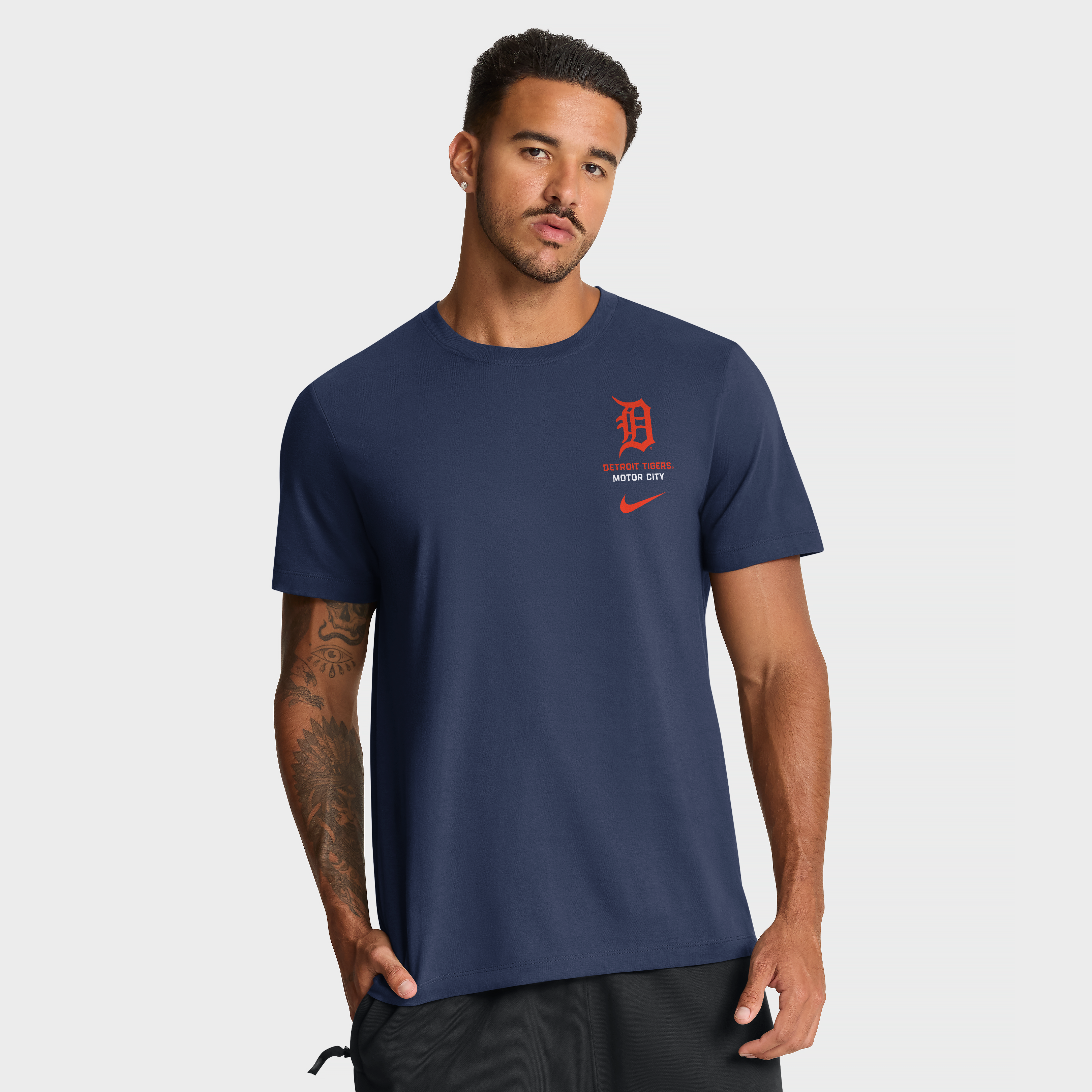 Men's Nike Navy Detroit Tigers Primetime Inning T-Shirt