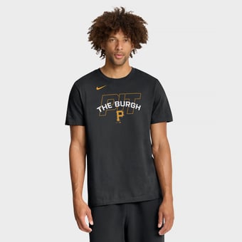 Men's Nike Black Pittsburgh Pirates Primetime Fashion T-Shirt
