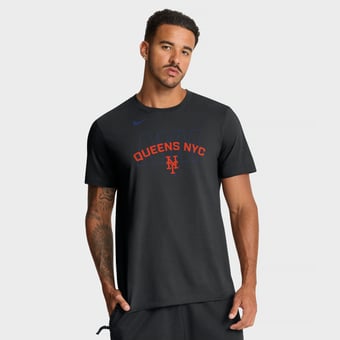 Men's Nike Black New York Mets Primetime Fashion T-Shirt
