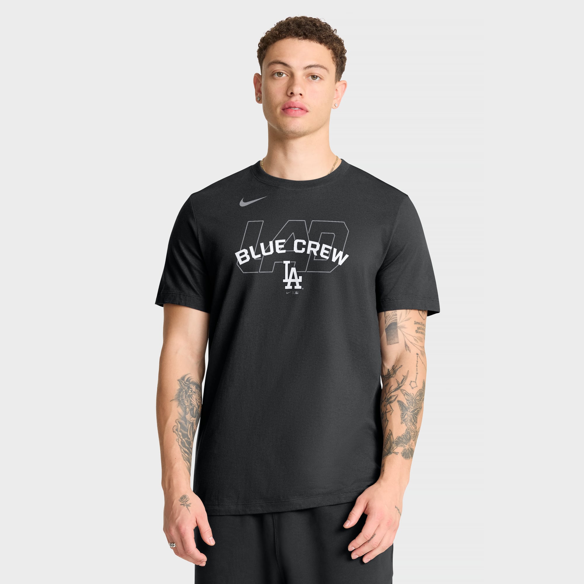 Men's Nike Black Los Angeles Dodgers Primetime Fashion T-Shirt