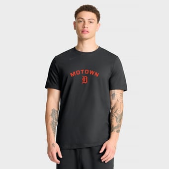 Men's Nike Black Detroit Tigers Primetime Fashion T-Shirt